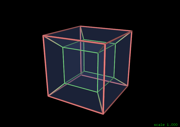 Geometric figures - tesseract